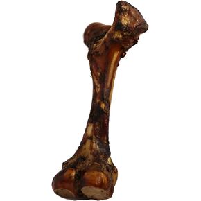 K9 Connoisseur Single Ingredient Dog Bones Made In USA For Large Breed Aggressive Chewers All Natural Long Lasting Meaty Mammoth Marrow Filled Bone Chew Treat Best For Dogs Over 50 LBS -Goliath 1 Pack