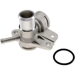 NATAFOX Upgrade Aluminum Coolant Outlet Flange Connector Compatible with Q3 TT VW Passat CC Tiguan Jetta Eos GTI Beetle 2.0L CCTA