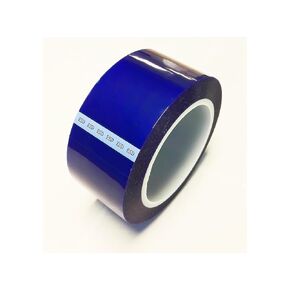 Bertech ESD Tape, 1/4 Inch Wide x 72 Yards, Blue, Polyester Film with Silicone Adhesive, 3 Inch Core, RoHS and REACH Compliant