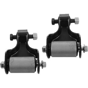 Pair Front Leaf Spring Shackle Bracket Kit Compatible with Ford F-250 F-350 Truck 4WD 1980-1997#722-015 E5TZ5K316A