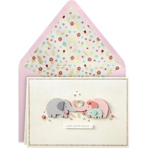 Hallmark Signature Mothers Day Card to Wife (Lucky Family) (799MBC1029) in Kuwait