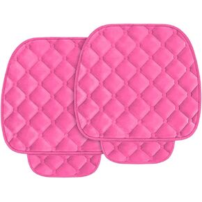 Seat Cover for Car, 2 Pack Car Front Seat Protector, Universal Seat Cushion for Most Cars, Vehicles, SUVs and More, Soft Comfort, Car Interior Accessories for Men Women (Beige)