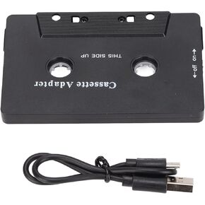 ciciglow Car Audio Bluetooth Cassette to Aux Receiver, Noise Reduction Bluetooth Cassette Adapter, Fast Transmission, for Mobile Phone, Tablet, MP3 Player, Car Stereo