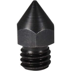 1piece High Temperature Sharp Hardened Steel MK8 Nozzle 0.25mm Compatible with 1.75mm Creality CR-10 All Metal Hotend, Ender 3 V2 / pro, CraftBot, Prusa i3 3D Printer (0.25mm) in Kuwait