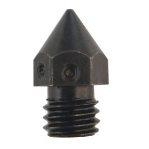 1piece High Temperature Sharp Hardened Steel MK8 Nozzle 0.25mm Compatible with 1.75mm Creality CR-10 All Metal Hotend, Ender 3 V2 / pro, CraftBot, Prusa i3 3D Printer (0.25mm)