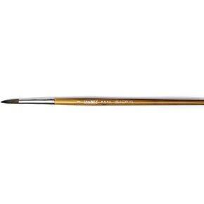 Isabey Isacryl Synthetic Brush, Round, 0, Natural