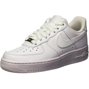حذاء Nike WMNS Air Force 1 '07 ثلاثي أبيض على أبيض للنساء - مقاس 8W