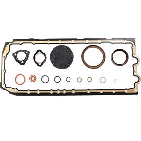 AUCERAMIC 11137548031 Oil Pan Gasket Set Crankcase Cover Gasket Fit for BMW 328i 528i 128i X3 X5 Z4 E90 E92 E60 3.0L 2.5L N52 N53 in Kuwait