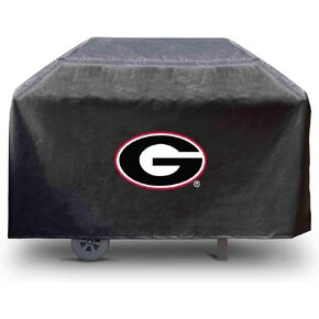 FANMATS 41193 Georgia Rectangular Grill Cover - 68in x 21in x 35in