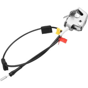 Rear Left Driver Side Door Upper Latch Door Lock Latch & Cable Replacement for Ford F250 F150 Heritage Extended Cab Pickup 1997 1998 1999 2000 2001 2002 2003 2004 Replaces# 6L3Z-18264A27-A