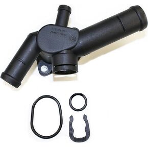 Votex - Water Coolant Flange is Compatible with Volkswagen Jetta, Golf - Part Number 06A-121-132