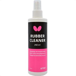 Butterfly Rubber Cleaner - Ping Pong Paddle Cleaner - Maximize Your Spin - Keeps The Racket Surface Tacky & Extends The Life of Your Rubber - Bottle Contains 250ml