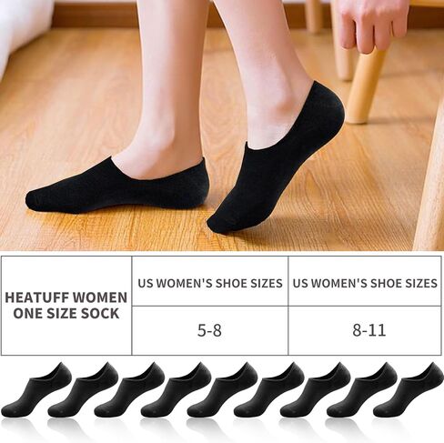 No Show Socks Womens 9 Pairs Invisible Liner Ankle Socks Non Slip Low Cut Socks for Flats Sneakers in Saudi Arabia
