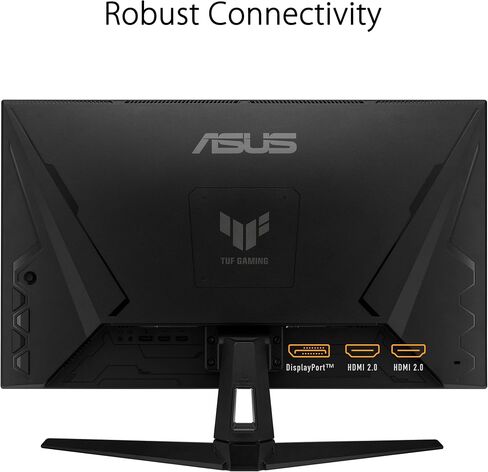 ASUS TUF Gaming 27" 1440P Monitor (VG27AQA1A) - QHD (2560 x 1440), 170Hz (Supports 144Hz), 1ms, Extreme Low Motion Blur, Freesync Premium, Eye Care, HDMI, DisplayPort, Shadow Boost, Speakers, HDR in Saudi Arabia