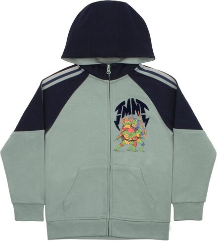 Nickelodeon Teenage Mutant Ninja Turtles Boys Zip-Up Hoodie and Joggers 2-Pack, TMNT Boys Hoodie and Sweatpants Bundle Set in Saudi Arabia