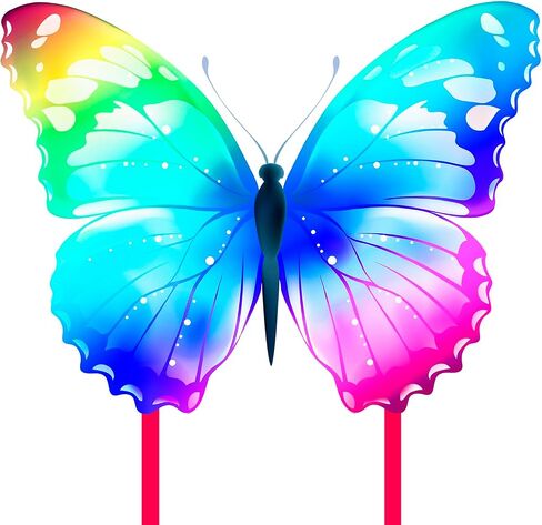 Butterfly Kite for Kids & Adults,Extremely Easy to Fly,Colorful Kite for Beginner in Saudi Arabia