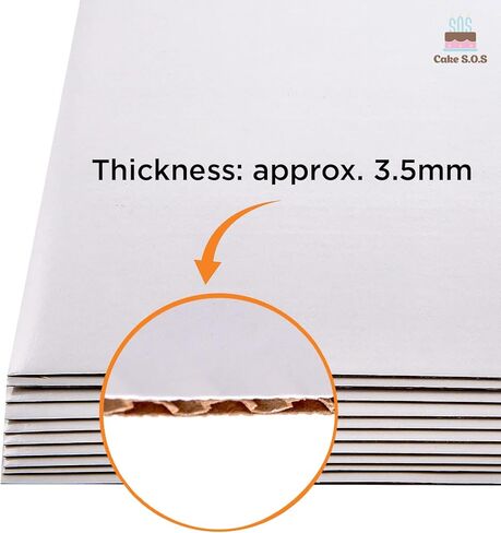 Rectangle Coated Cakeboard 14"x19", 6 ct. in Kuwait