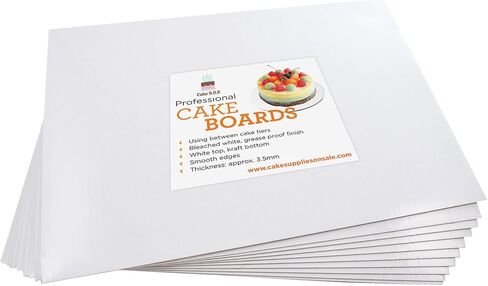 Rectangle Coated Cakeboard 14"x19", 6 ct. in Kuwait
