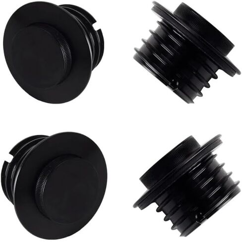 FVMOTO CNC المنبثقة فلوش ماونت تنفيس منخفض الحجم خزان زيت الغاز غطاء الوقود متوافق مع Harley Softail M8 FXBB FXBR FXBRS FXST FXBBS 2018-2024 in Kuwait