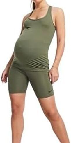 Nike Training Maternity Dri-FIT Tank top, Olive Green, Size L in Saudi Arabia