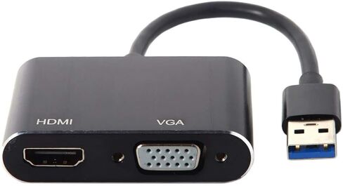 Chenyang USB 3.0 to HDMI ＆ VGA HDTV Adapter Cable External Graphics Card for Windows Laptop in Saudi Arabia