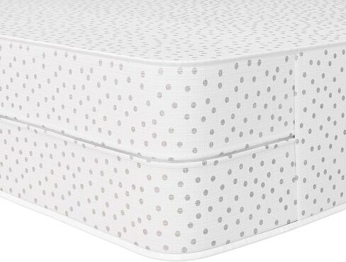 سرير معدني من Little Seeds Monarch Hill Ivy مع مرتبة Safety 1st Nighty Night للأطفال والرضع، رمادي جرافيتي in Kuwait