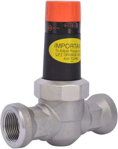 صمام منظم ضغط أحادي الاتحاد EB25-U مقاس 1-1/4 بوصة من Cash Acme (PRV)، 45 رطل لكل بوصة مربعة، 23141-0045 in Kuwait