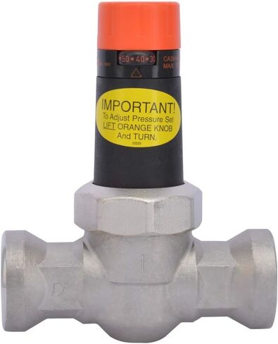 صمام منظم ضغط أحادي الاتحاد EB25-U مقاس 1-1/4 بوصة من Cash Acme (PRV)، 45 رطل لكل بوصة مربعة، 23141-0045 in Kuwait