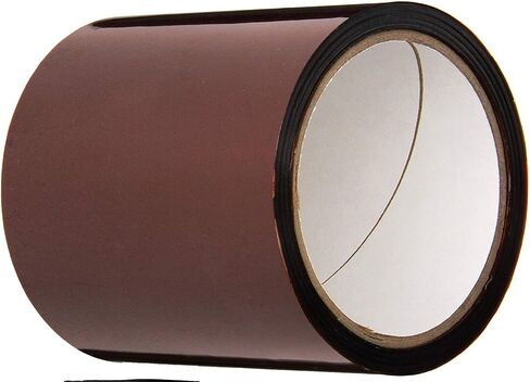 حافظة شريط، فيلم Dupont Kapton، بدون لاصق، كهرماني، 5 بوصة × 50 قدم، عدد 1 in Saudi Arabia