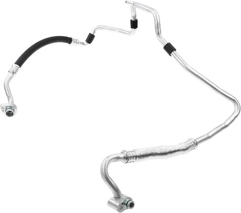 A-Premium A/C Suction Line Hose Assembly Compatible with Audi A3 2006-2008, Volkswagen Jetta 2006-2008, Golf R 2012-2013, Eos 2007-2009, GTI 2006-2009 2014, L4 2.0L, Compressor to Evap in Saudi Arabia