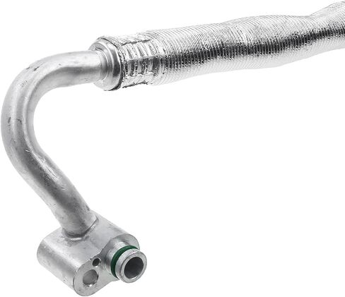 A-Premium A/C Suction Line Hose Assembly Compatible with Audi A3 2006-2008, Volkswagen Jetta 2006-2008, Golf R 2012-2013, Eos 2007-2009, GTI 2006-2009 2014, L4 2.0L, Compressor to Evap in Saudi Arabia