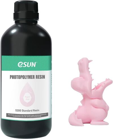 eSUN Standard Photopolymer Resin, 405nm LCD UV Curing Makaron 3D Printer Rapid Resin, Compatible for Monochrome and Color Screen 3D Printer, 500g Light Khaki in Saudi Arabia