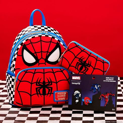 Loungefly Marvel Spider-Man 4-Pack Pin Set, Amazon Exclusive in Saudi Arabia