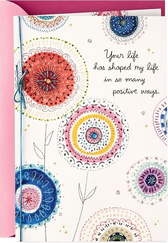 Hallmark Mothers Day Card for Mom (Your Life Has Shaped My Life) in Saudi Arabia