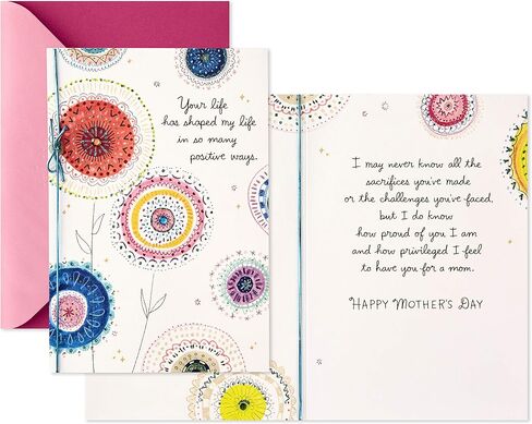 Hallmark Mothers Day Card for Mom (Your Life Has Shaped My Life) in Saudi Arabia