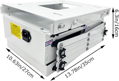 INTBUYING 39 Inch Electric Projector Lifter with 20" x 20"Fixing Plate, Adjustable Wireless Control, Scissor Bracket Projector Hidden Lifter with 10KG(22lb) Max Load Capacity, Projector Hoist in Saudi Arabia
