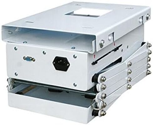 INTBUYING 39 Inch Electric Projector Lifter with 20" x 20"Fixing Plate, Adjustable Wireless Control, Scissor Bracket Projector Hidden Lifter with 10KG(22lb) Max Load Capacity, Projector Hoist in Saudi Arabia