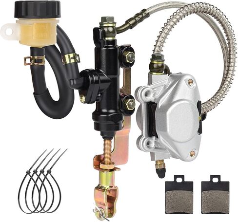 مجموعة أسطوانة الفرامل الرئيسية لفرامل القدم الخلفية مع استبدال الزيت لـ 110cc 125cc 150cc 200cc 250cc ATV رباعية الكثبان الرملية in Kuwait