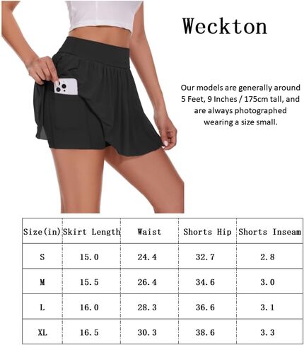 Womens Pleated Tennis Skirt High Waist Flowy Athletic Golf Skorts with Pockets for Ballet Pickleball Workout Casual in Saudi Arabia