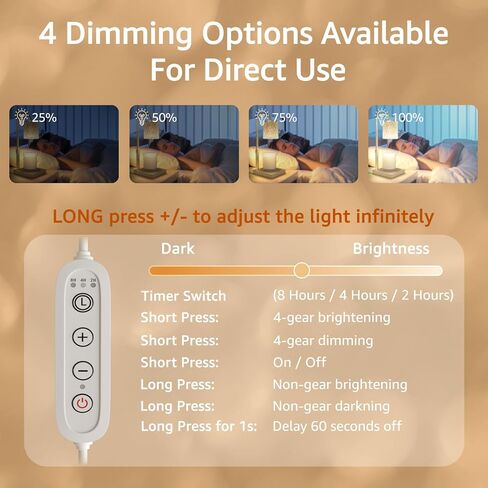 CANLAM 2 Heating & 1 LED Bulbs - Candle Warmer Lamp with Timer Gifts for Mom Adjustable Height Dimmable Electric Candle Warming Lamps for Jar Candles 3 Bulbs (CL01) in Saudi Arabia