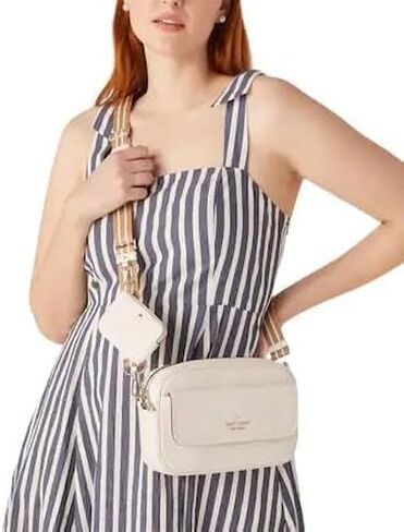 Kate Spade New York Women's Rosie Pebbled Leather Flap Camera Bag in Saudi Arabia