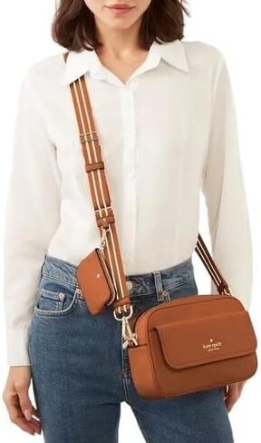 Kate Spade New York Women's Rosie Pebbled Leather Flap Camera Bag in Saudi Arabia