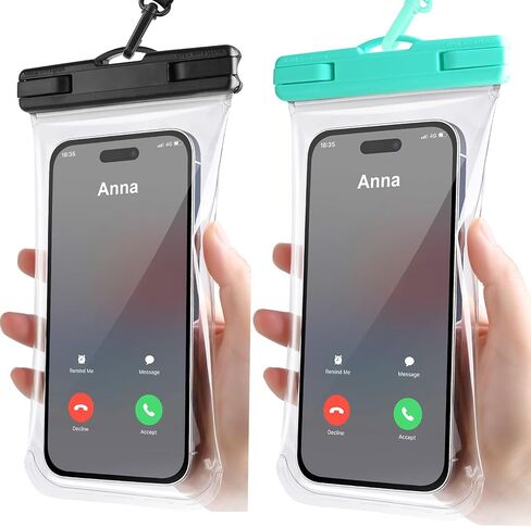 MR.LUYU Waterproof Phone Pouch [Curved], 2024 Cruise Ship Essentials Must Haves Dry Bag for Vacation Travel Kayak Beach Accessories Case for iPhone 15 14 13 12 Plus Pro Max Galaxy - 2 Pack in Saudi Arabia