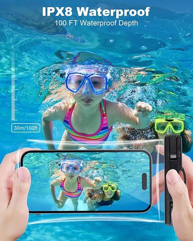 MR.LUYU Waterproof Phone Pouch [Curved], 2024 Cruise Ship Essentials Must Haves Dry Bag for Vacation Travel Kayak Beach Accessories Case for iPhone 15 14 13 12 Plus Pro Max Galaxy - 2 Pack in Saudi Arabia