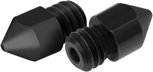 فوهة Funien MK8، 3 قطع فوهات فولاذية صلبة 0.6 مم لخيوط 1.75 مم لطابعة Ender 3/CR-10/CR-10S Pro/TEVO Tarantula Pro/TEVO Flash/Sapphire Pro ثلاثية الأبعاد Hotend Extruder in Kuwait