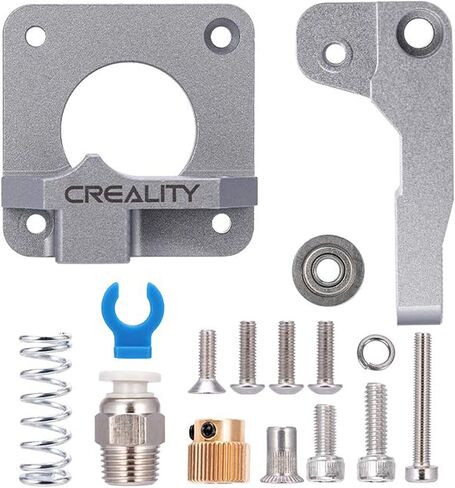 إطار طارد معدني MK-8 من Creality، محرك طارد بودين رمادي من الألومنيوم لطابعة Creality Ender 3/3 Pro/3V2/5/5 Plus، سلسلة CR-10، CR -10S/20/20 Pro ثلاثية الأبعاد in Kuwait