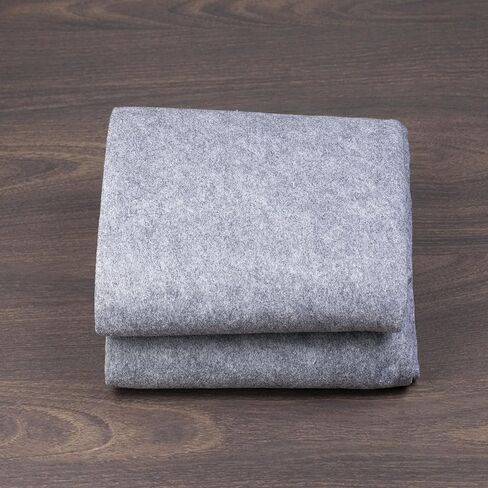 مقبض وسادة السجاد غير القابل للانزلاق: وسادات سجاد مقاس 5 × 7 وسادة سجادة سميكة ووسادة حماية للأرضيات من الخشب الصلب أسفل السجادة وبطانة مضادة للإمساك والحفاظ على سجاد المنطقة آمنًا وفي مكانه باللون الرمادي in Kuwait