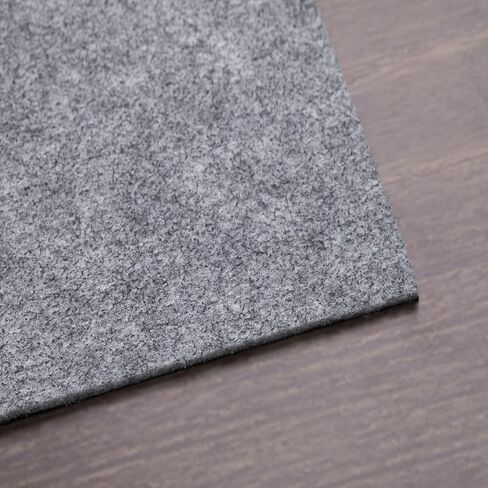 مقبض وسادة السجاد غير القابل للانزلاق: وسادات سجاد مقاس 5 × 7 وسادة سجادة سميكة ووسادة حماية للأرضيات من الخشب الصلب أسفل السجادة وبطانة مضادة للإمساك والحفاظ على سجاد المنطقة آمنًا وفي مكانه باللون الرمادي in Kuwait