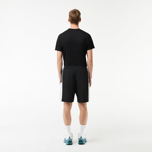 شورت Lacoste الرجالي من قماش التفتا ديامانتي ذو المقاس الكلاسيكي والملون in Saudi Arabia