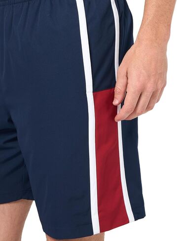 شورت Lacoste الرجالي من قماش التفتا ديامانتي ذو المقاس الكلاسيكي والملون in Saudi Arabia